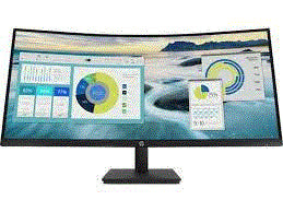 HP P34hc G4 WQHDUSB-C Curved Monitor-21Y56AS