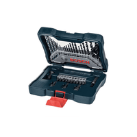 Bosch 33-Piece Drill & Screwdriver Bit Set - Universal Magnetic Holder for Wood, Metal & Masonry
