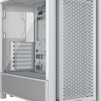 FRAME 4000D White Mid-Tower PC Case; 2x 3.5'' |  2x 2.5'' Drive Bays; Up to 360mm Radiator compatible; No Fans