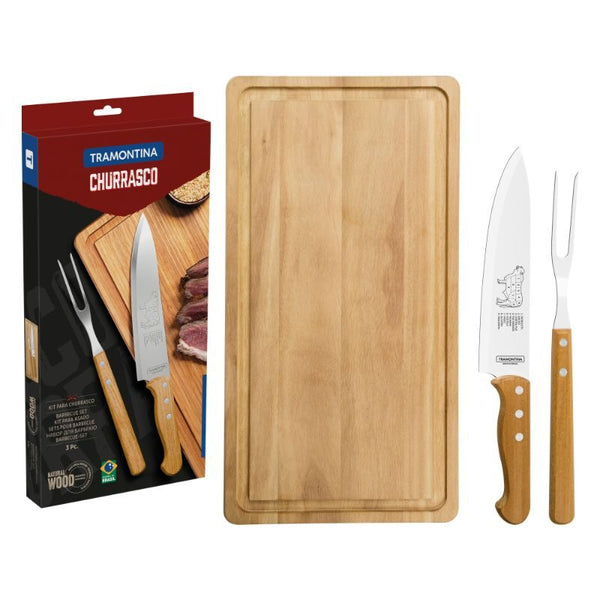 Tramontina 3Pc. Braai Set (Blister Packaging) - 22399/076