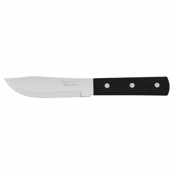Tramontina 5-Inch Kitchen Knife - Stainless Steel Blade, Black Polypropylene Handle - Plenus Line