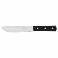 Tramontina Plenus Kitchen Knife 6 inch - Stainless Steel Knife with Black Handle - Versatile Kitchen Tool