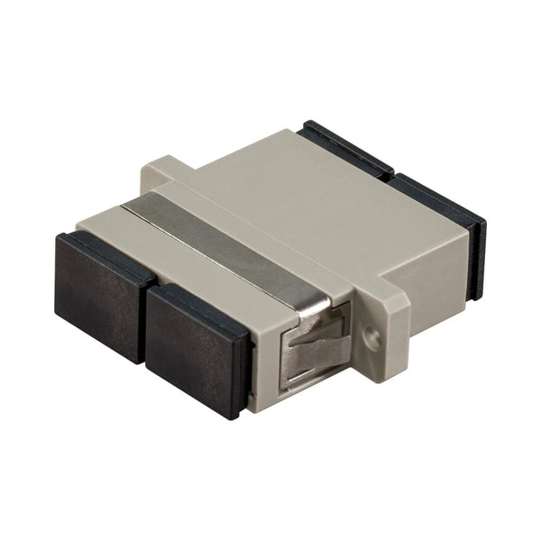 FIBRE DUP SC/PC MM MIDCOUPLER CERAMIC SLEEVE BEIGE - CNT-SC-MM-DUP-PC