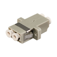 FIBRE DUP LC/PC MM MIDCOUPLER CERAMIC SLEEVE BEIGE - CNT-LC-MM-DUP-PC