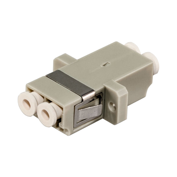 FIBRE DUP LC/PC MM MIDCOUPLER CERAMIC SLEEVE BEIGE - CNT-LC-MM-DUP-PC