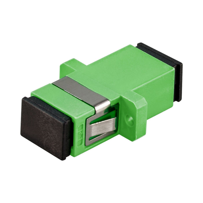FIBRE SMP SC/APC SM MIDCOUPLER CERAMIC SLEEVE GRN - CNT-SC-SM-SIM-APC