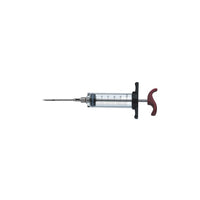 Meat Injector 30ml - Marinade & Seasoning Syringe for BBQ Grill - Stainless Steel Needle