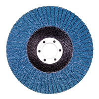 Metabo Flap Disc 125mm P60: Buy Novoflex ZK abrasive disc for metalworking, stainless steel grinding.