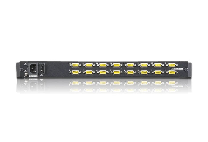16P PS/2 USB VGA 19'' LCD KVM Switch W/(USA KB/SPKB)/W/(US/EU) CORD ATEN-CL1316N