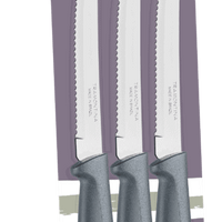 Tramontina Plenus 3-Piece Steak & Fruit Knife Set | Durable Kitchen Cutlery