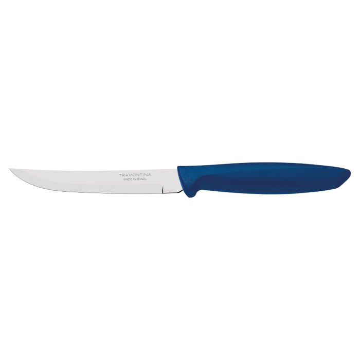Tramontina Utility Knife - Blue Handle, 5 inch Blade, All-Purpose Kitchen Knife