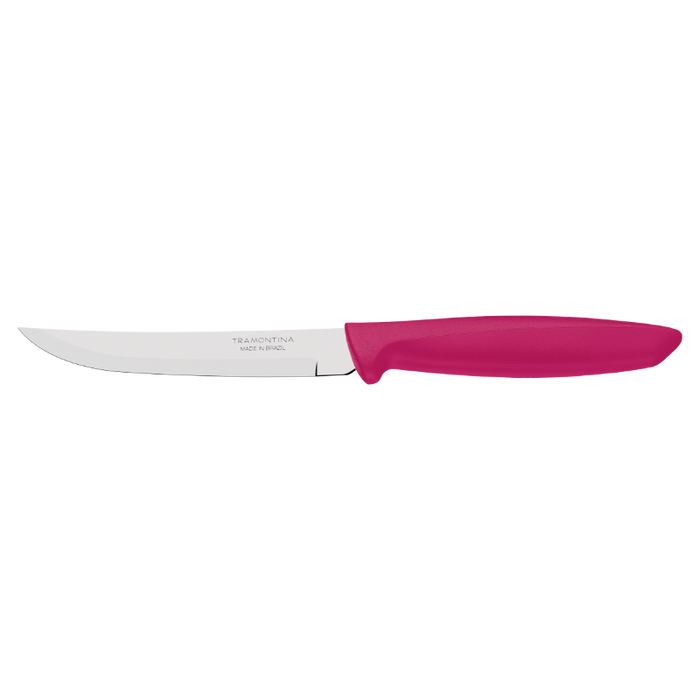 Tramontina Pink Utility Knife 5 inch - Stainless Steel Kitchen Knife Cooking Food Prep Chef Blade