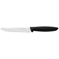 Tramontina Utility Knife 5 inch - Black Handle, Smooth Blade. Shop Tramontina Utility Knife online at chavda.com.