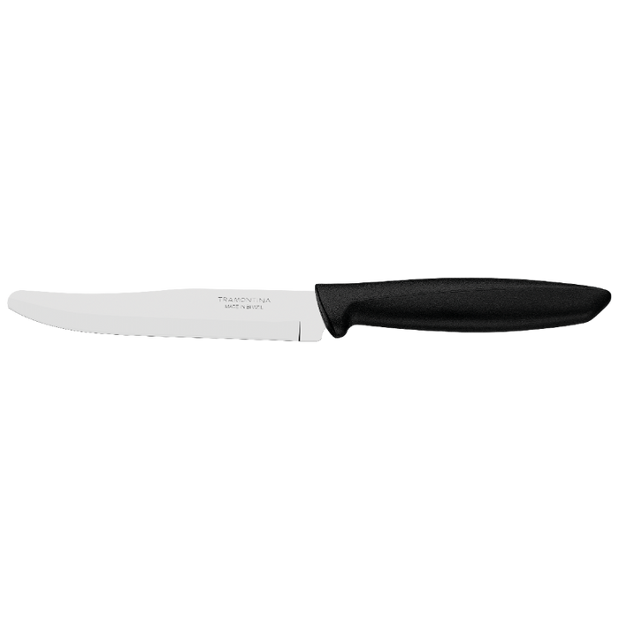 Tramontina Utility Knife 5 inch - Black Handle, Smooth Blade. Shop Tramontina Utility Knife online at chavda.com.