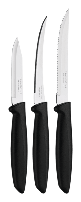 Tramontina 3Pc.Knives Set Plenus - 23498/040