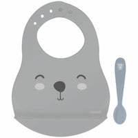 Tramontina 2Pc. Grey Bib And Children?S Spoon Set - 23797/604