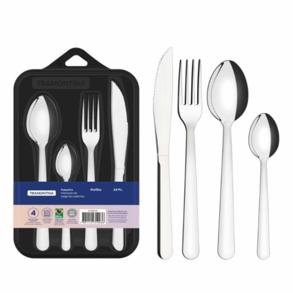 Tramontina 16Pc Flatware Set Malibu - 23798/029