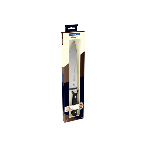 Tramontina Century 8" Chef's Knife: Stainless Steel Kitchen Knife in Packaging. Professional Quality!