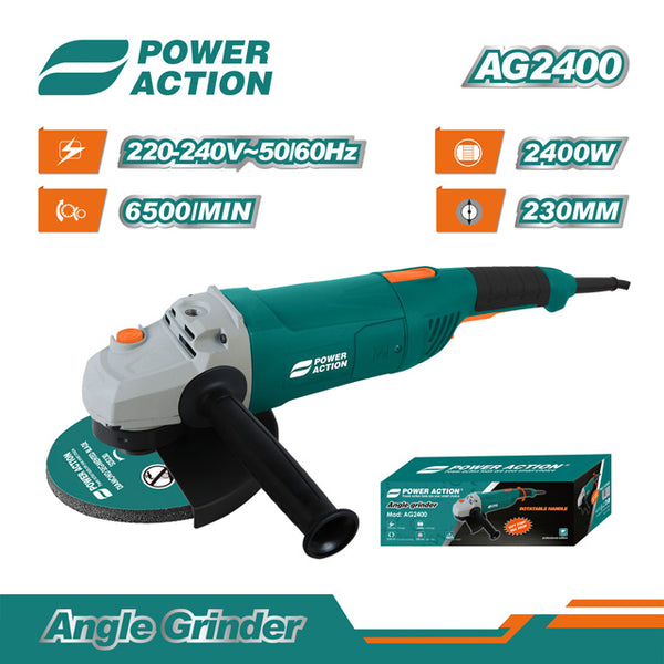 2400W Power Action angle grinder AG2400
