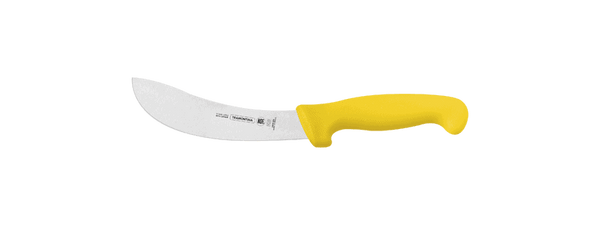 Tramontina 6" (15Cm) Skinning Bloodshed Knife, Yellow - 24606/056