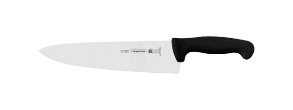 Tramontina 10" (25Cm) Meat/Cooks Knife, Black - 24609/000
