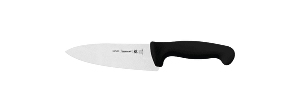 Tramontina 6" (15Cm) Meat/Cooks Knife, Black - 24609/006