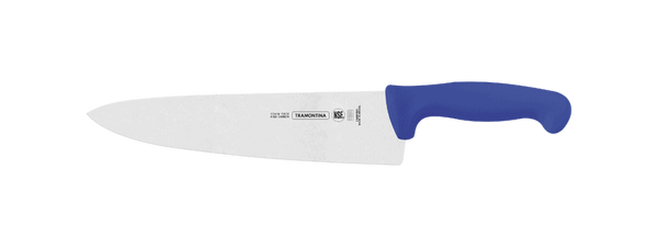 Tramontina 10" (25Cm) Meat/Cooks Knife, Blue - 24609/010