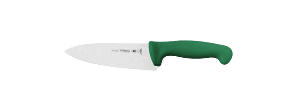 Tramontina 6" (15Cm) Meat/Cooks Knife, Green - 24609/026