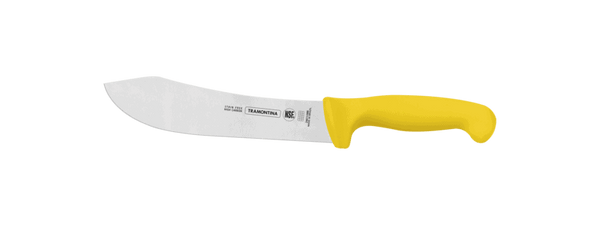 Tramontina 8" (20Cm) Meat Knife, Yellow - 24611/058