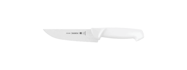 Tramontina 6" (15Cm) Butcher Knife, White - 24621/086