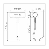 Tramontina Meat Hook: Stainless Steel Butcher Tool w/ Antimicrobial Handle - Shop Now!