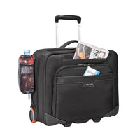 EVERKI JOURNEY TROLLEY BRIEFCASE | Fits up to 16 inch laptops | Smart Clothing Compartment for short travel days Everki