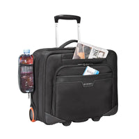 EVERKI JOURNEY TROLLEY BRIEFCASE | Fits up to 16 inch laptops | Smart Clothing Compartment for short travel days Everki