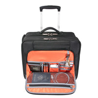 EVERKI JOURNEY TROLLEY BRIEFCASE | Fits up to 16 inch laptops | Smart Clothing Compartment for short travel days Everki