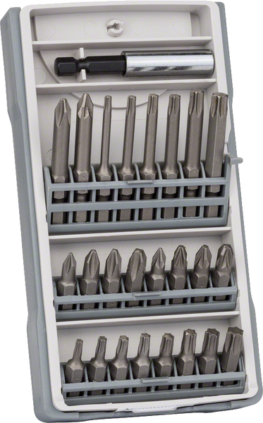 Bosch Screwdriver bit set 24 pc + universal magnetic holder - 2607017037