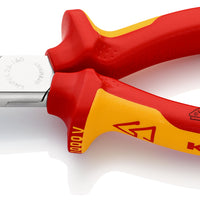 Knipex Snipe Nose Pliers: Insulated Side Cutters, VDE Tested, Precision Tool for Gripping & Cutting, Radio Pliers