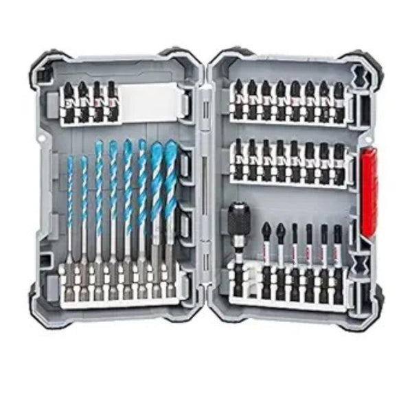 Bosch - 35-piece Impact Control MultiConstruction and Screwdriver Bit Set - 2608577147