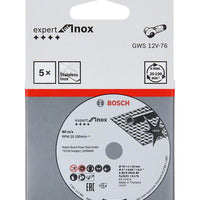 Bosch Expert for Inox 5pcs x 76 x 1 x 10 mm cutting disc - 2608601520