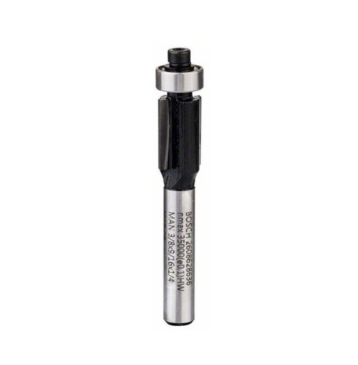 Bosch: Router bits  - Laminate trim bits 1/4", D1 9,5 mm, L 14,3 mm, G 56 mm -  SKU: 2608628636