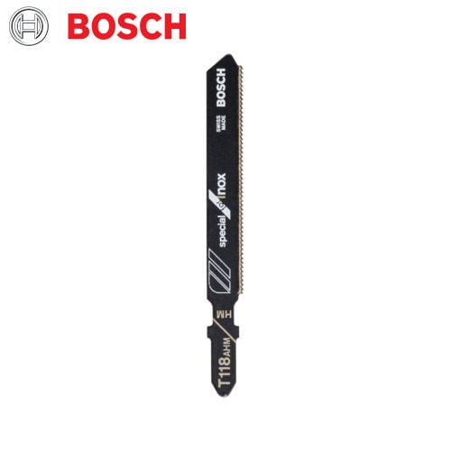 Bosch T118EHM Jigsaw Blade: INOX for Stainless Steel & Metal Cutting | Reliable & Durable Power Tool Accessory
