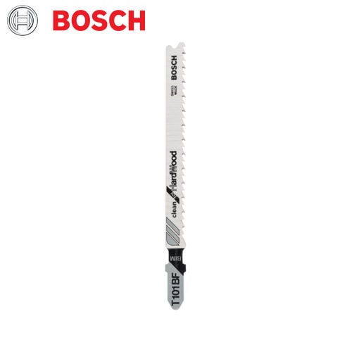 Bosch T101BF Jigsaw Blade: Clean Cut Hardwood Blade, BIM, Wood Cutting Blade