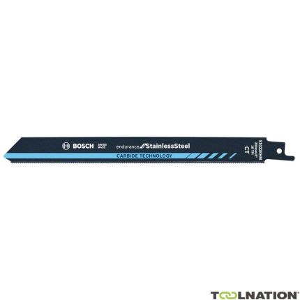 Bosch S1022EHM Endurance Stainless Steel Reciprocating Saw Blade - Carbide Tech - Metal Cutting