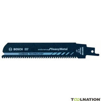 Bosch S955CHM Heavy Metal Reciprocating Saw Blade - Carbide, Metal Cutting Saw Blade