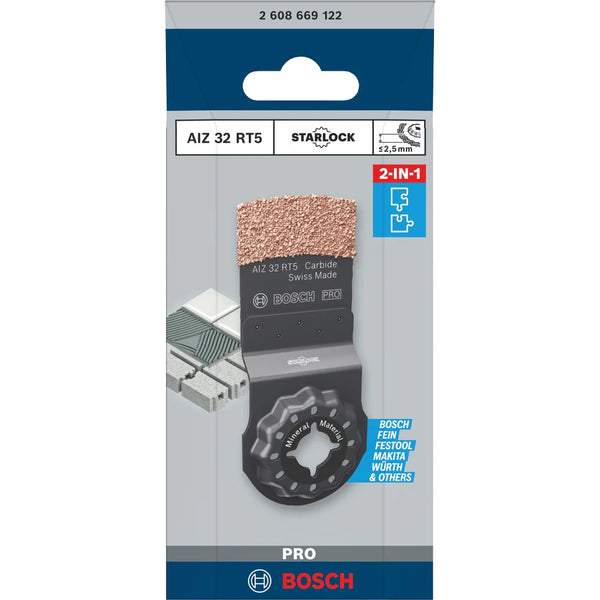 Bosch Starlock AIZ 32 RT5 Multi Tool Blade - 2608669122