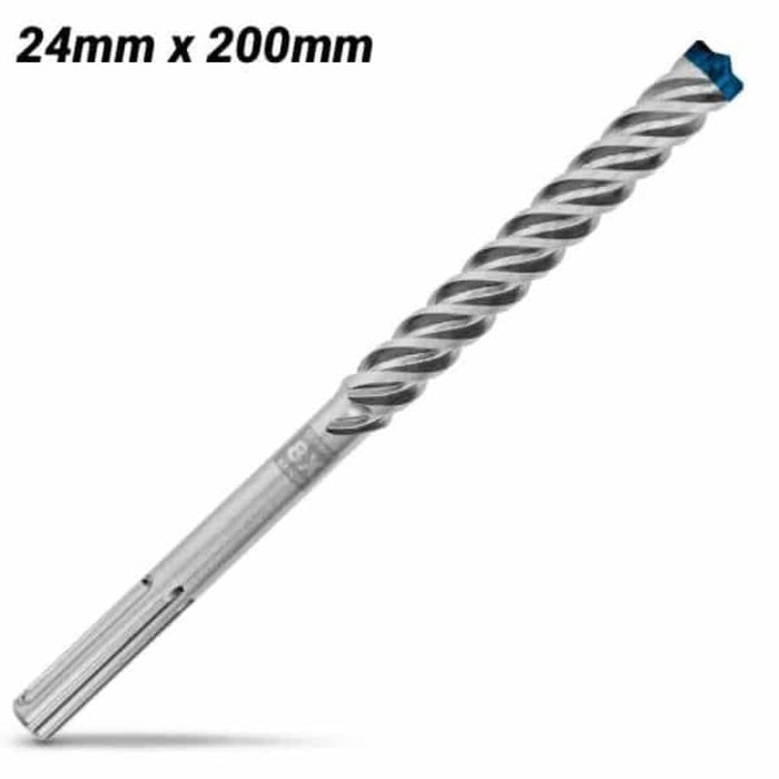 Bosch SDS-MAX-8X Concrete Drill Bit - 24mm x 200mm - High Performance Power Tool Accessory