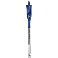 Bosch Expert 14mm Spade Drill Bit - Hex Shank Wood Boring Tool