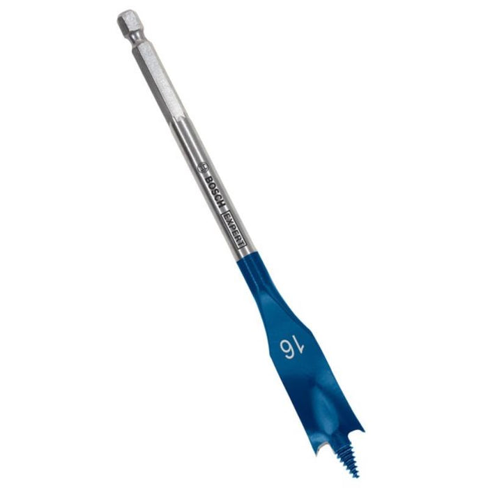 Bosch Expert 16mm Spade Drill Bit - Self Cut Speed for Woodworking - Hex Shank Drill Bit