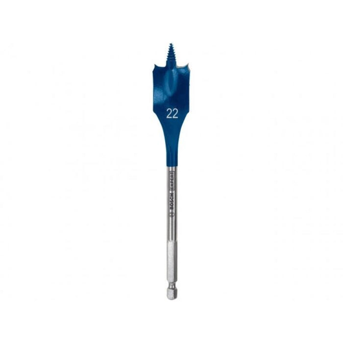 BOSCH SPADE DRILL BIT 22mm - Hexagon Self Cut Speed Spade Bit by chavda.com