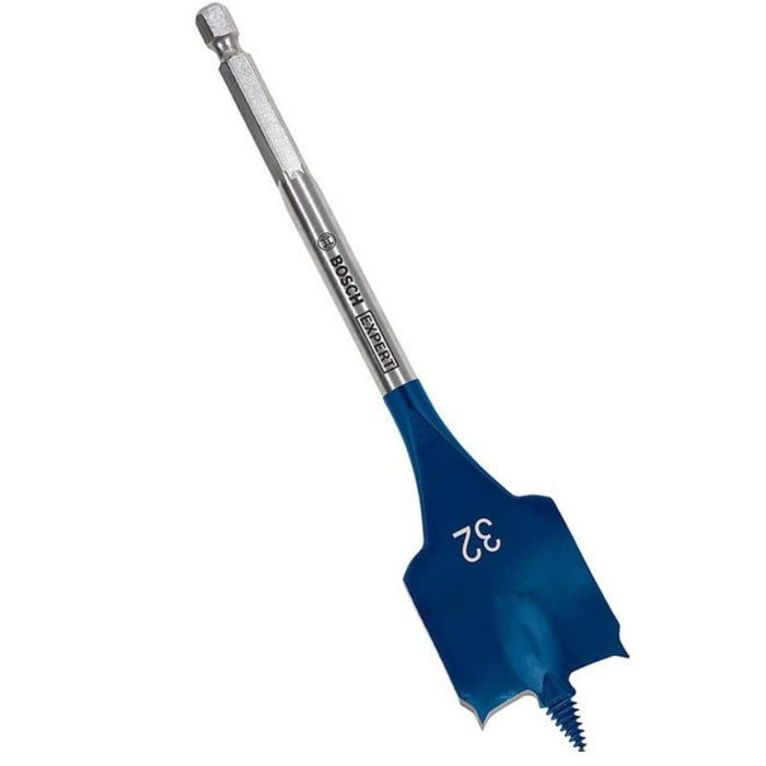 BOSCH Spade Drill Bit 32mm - Wood Drill Bit with Hex Shank