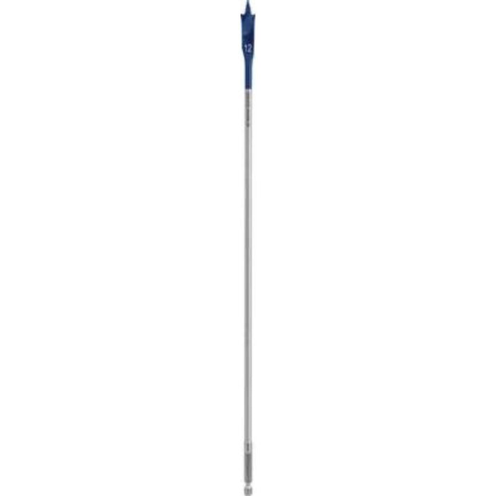 Bosch 12mm Spade Drill Bit - Long Reach Wood Drilling Bit, Self Cut Speed, Hex Shank - High Performance for Woodworking